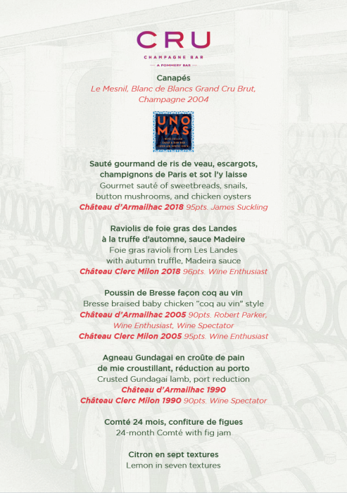 UNO MAS_Bordeaux_11 Uno Mas, Spanish restaurant, Bangkok, Centara Grand at Central World, Borja Terry Borrego, Wine Dinner, Bordeaux, red wine